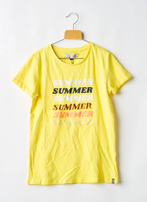 Tricou galben CARS JEANS fată