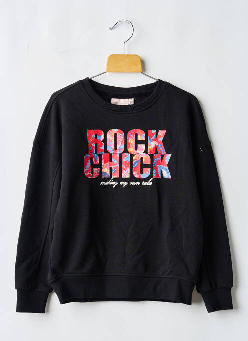 Hanorac negru ONLY fată