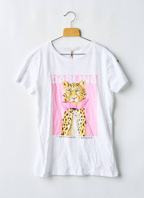 Tricou alb ONLY fată