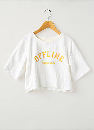 Tricou alb ONLY fată