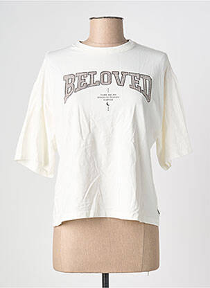 Tricou alb GARCIA fată