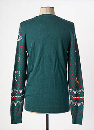 Pulover verde JACK & JONES băiat