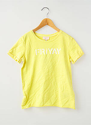 Tricou galben ONLY fată