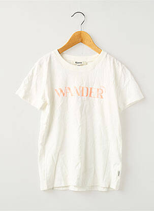 Tricou alb GARCIA fată