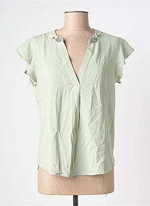 Top verde GUESS femeie