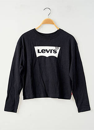 Tricou negru LEVIS fată