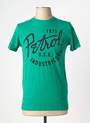 Tricou verde PETROL INDUSTRIES băiat