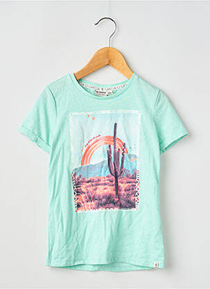 Tricou albastru GARCIA fată