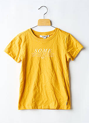Tricou galben GARCIA fată