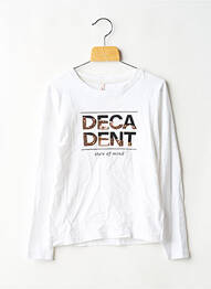 Tricou alb ONLY fille