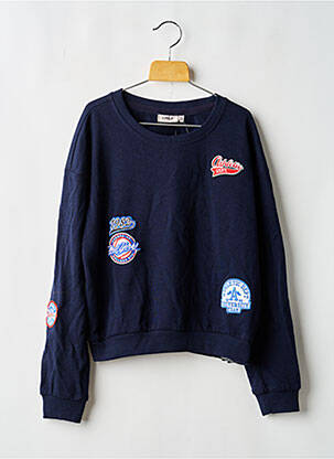 Hanorac albastru ONLY fată