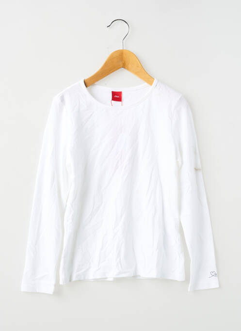 Tricou alb S.OLIVER fată