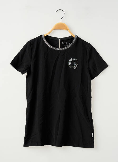 Tricou negru GUESS fată