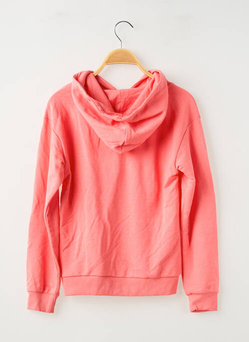 Hanorac cu glugă portocaliu ONLY fată
