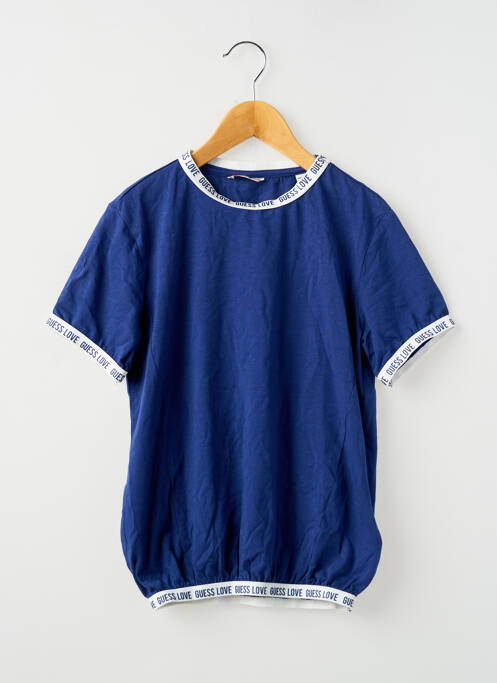 Tricou albastru GUESS fată