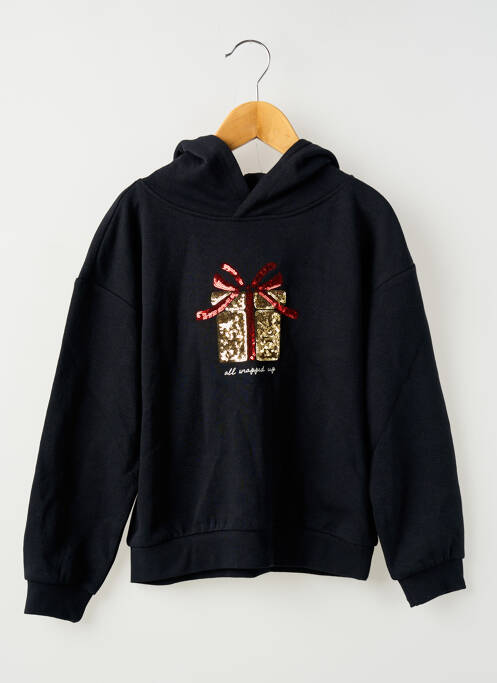 Hanorac negru ONLY fată