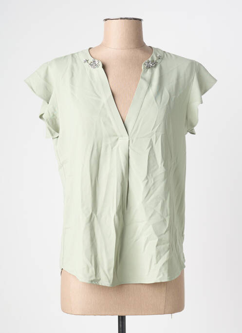 Top verde GUESS femeie