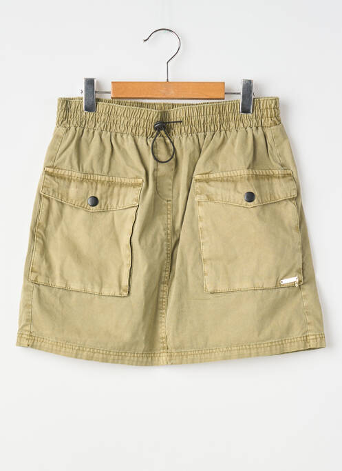 Fustă mini verde GUESS fată