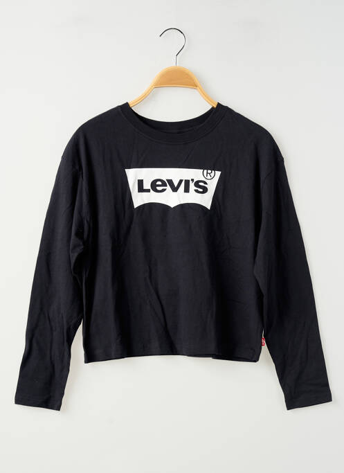 Tricou negru LEVIS fată