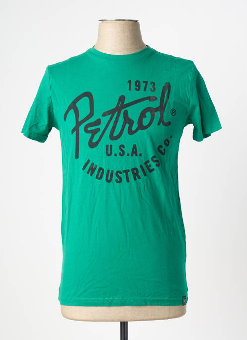 Tricou verde PETROL INDUSTRIES băiat