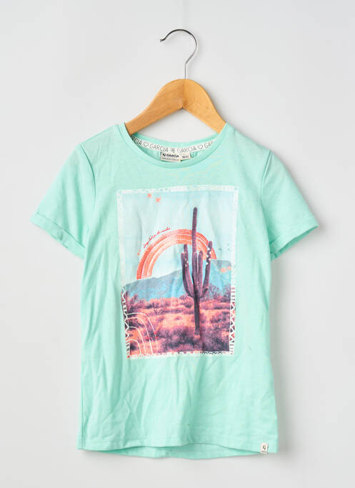 Tricou albastru GARCIA fată