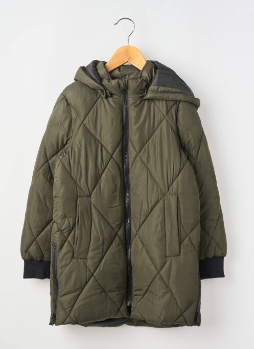 Geacă matlasată gri ONLY fată