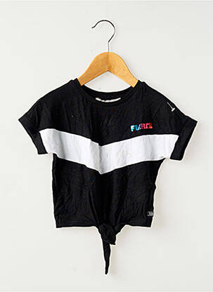 Tricou negru CARS JEANS fată