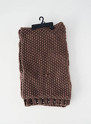 Eșarfă maro HERMANN bărbat