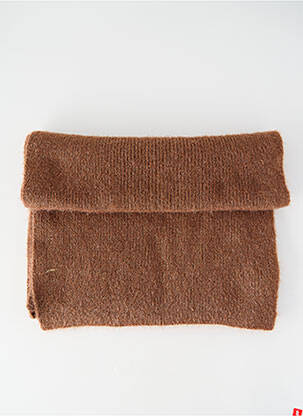 Eșarfă maro LE TEMPS DES CERISES femeie