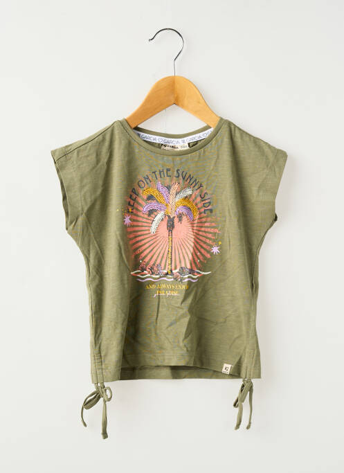 Tricou verde GARCIA fată