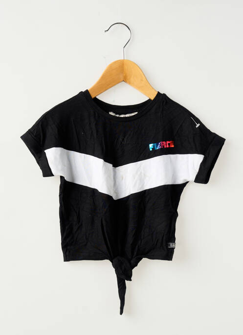 Tricou negru CARS JEANS fată