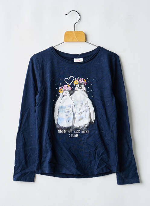 Tricou albastru S.OLIVER fată