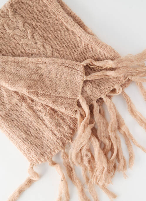 Eșarfă bej MANGO femeie
