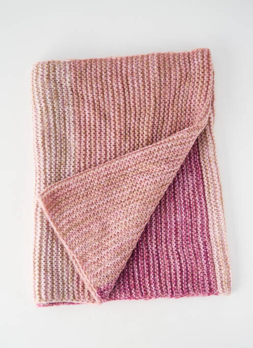 Eșarfă roz BARTS femeie