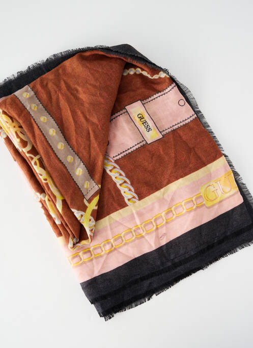 Eșarfă maro GUESS femeie