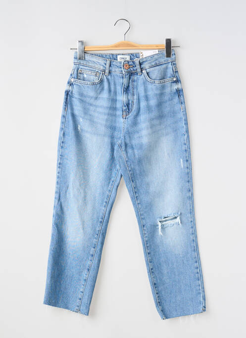 Blugi croială Mom albastru ONLY femeie