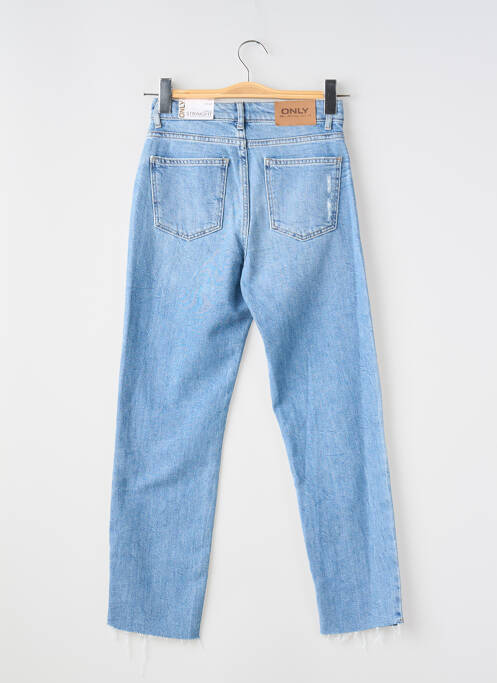 Blugi cu croială dreaptă albastru ONLY femeie