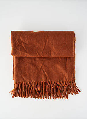 Eșarfă maro MANGO femeie