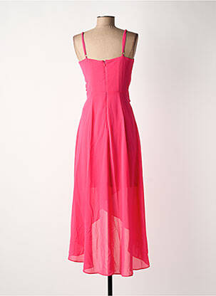 Rochie midi roz MORGAN femeie