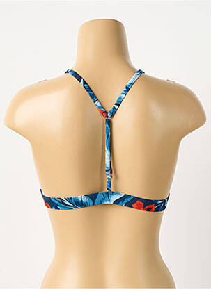 Sutien de costum de baie albastru SUPERDRY femme