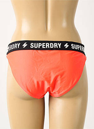 Chiloți de baie portocalie SUPERDRY femeie