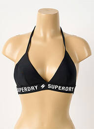 Sutien de costum de baie negru SUPERDRY femme