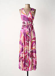 Rochie lungă violet TERRA DI SIENA femme