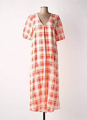 Rochie lungă portocaliu NUMPH femeie