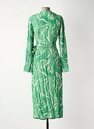 Rochie lungă verde SELECTED femeie