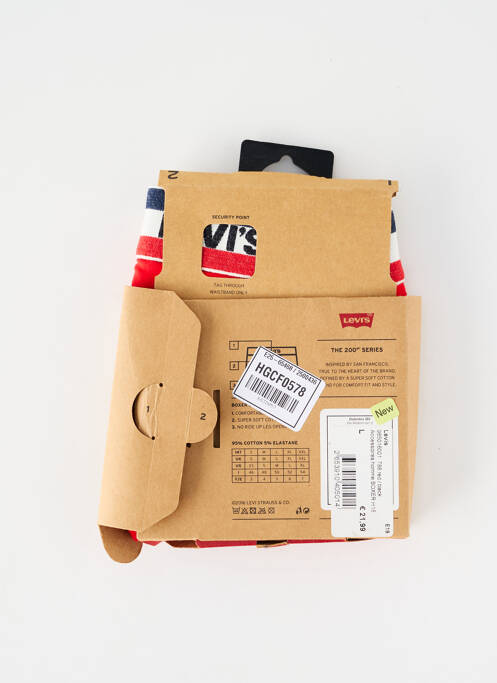 Boxer roșu LEVIS bărbat