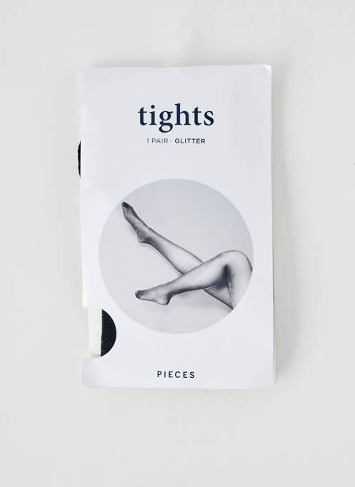 Colanți negru PIECES femeie