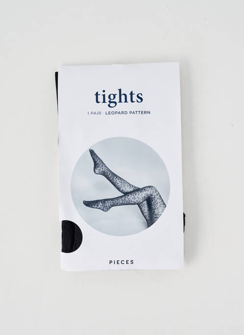 Colanți negru PIECES femeie