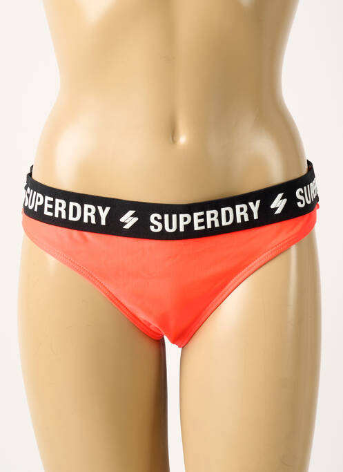 Chiloți de baie portocaliu SUPERDRY femeie