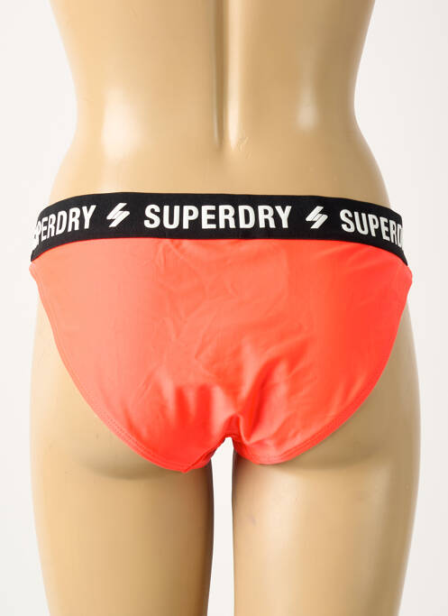 Chiloți de baie portocaliu SUPERDRY femeie